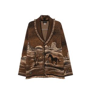 Alanui Brown Jackets - Bomber Jackets Men